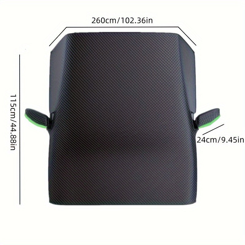 Housse de neige magnétique pour pare-brise de voiture, pare-soleil antigel épaissi en tissu Oxford, protection contre la chaleur et la neige