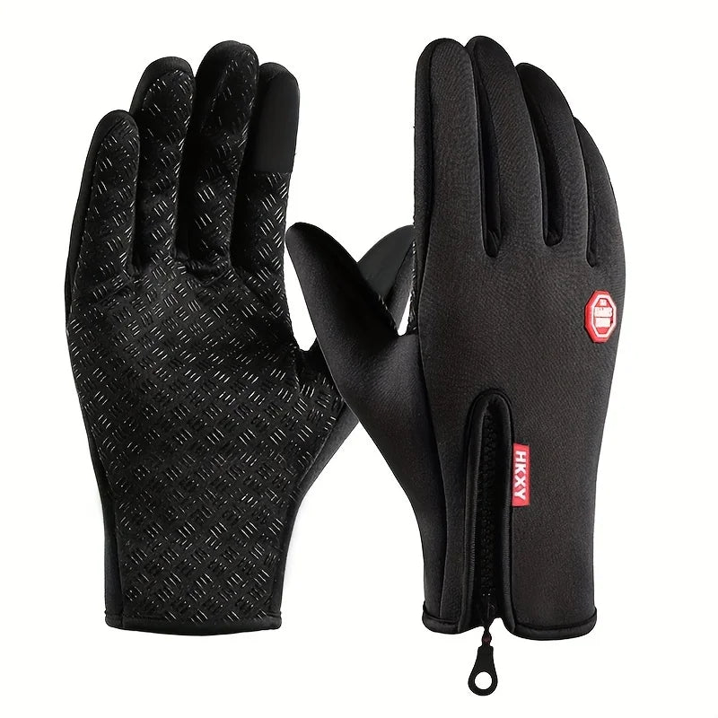 Gants de cyclisme d’extérieur, vélos pour la chaleur et l’antidérapant en automne et en hiver