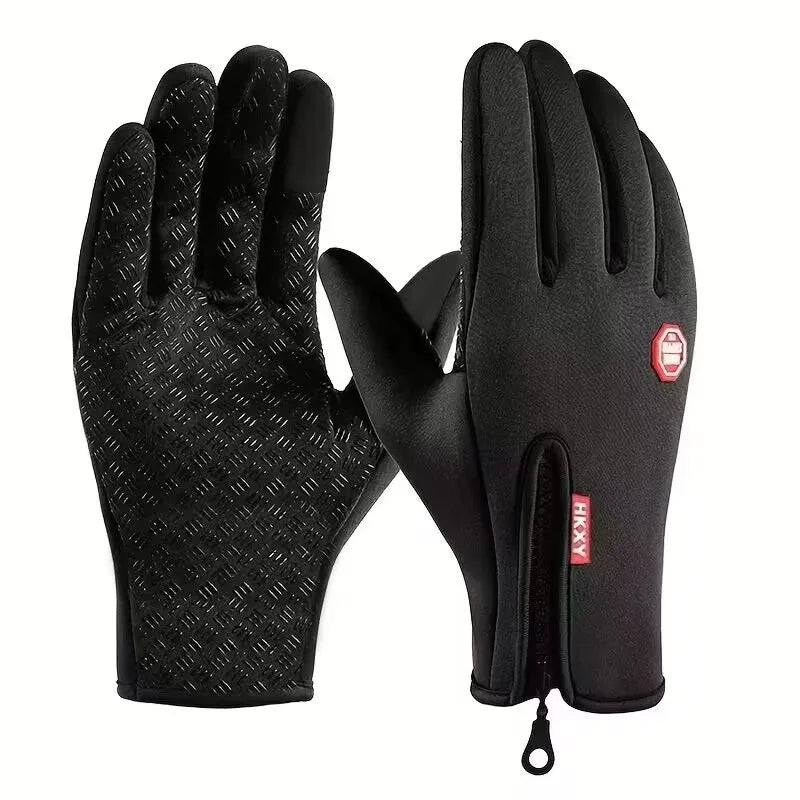 Gants de cyclisme d’extérieur, vélos pour la chaleur et l’antidérapant en automne et en hiver