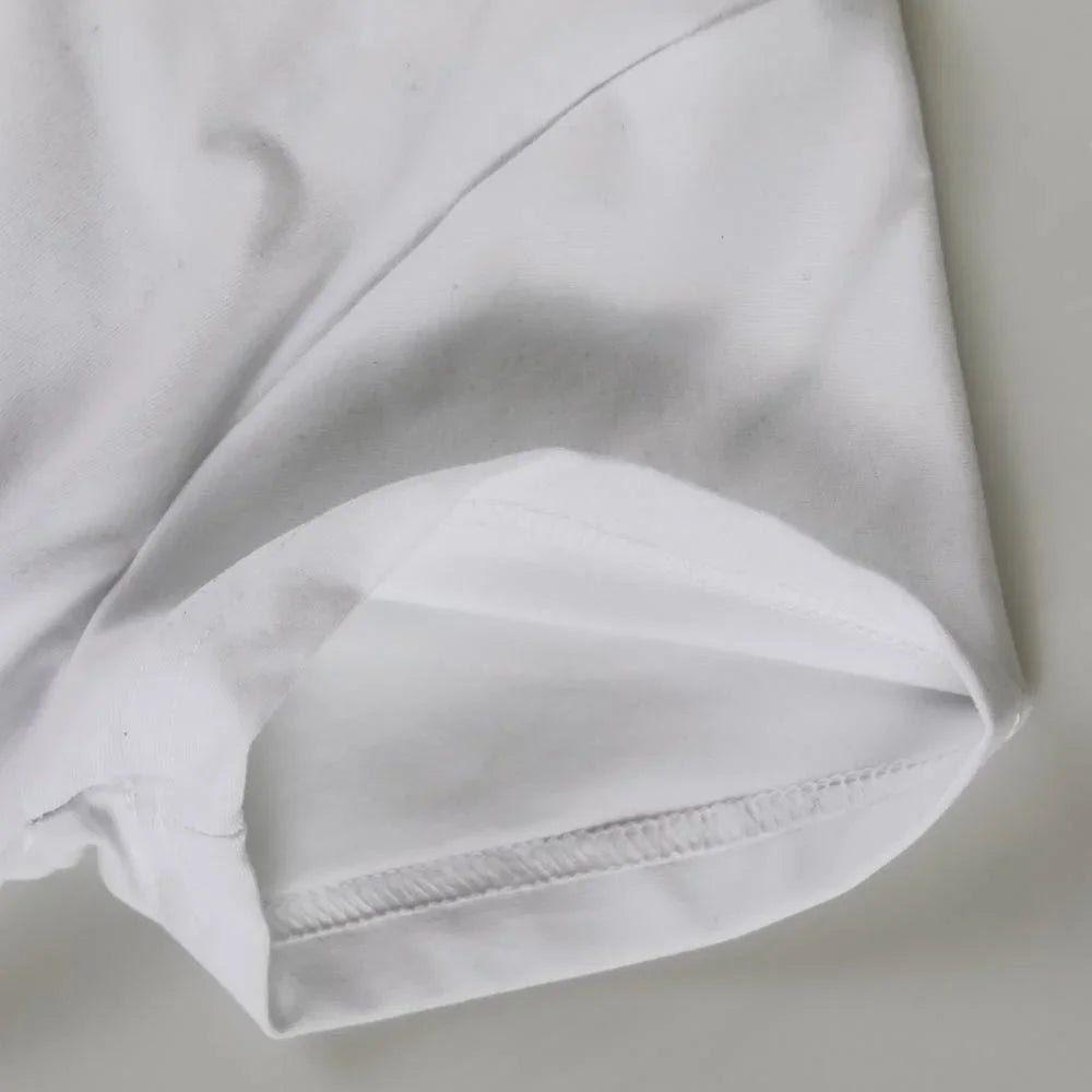 1N23456 Moto Gear Biker Heartbeat Print Hommes T-shirts T-shirt d’été pour hommes Vêtements T-shirt pour hommes surdimensionné T-shirt graphique