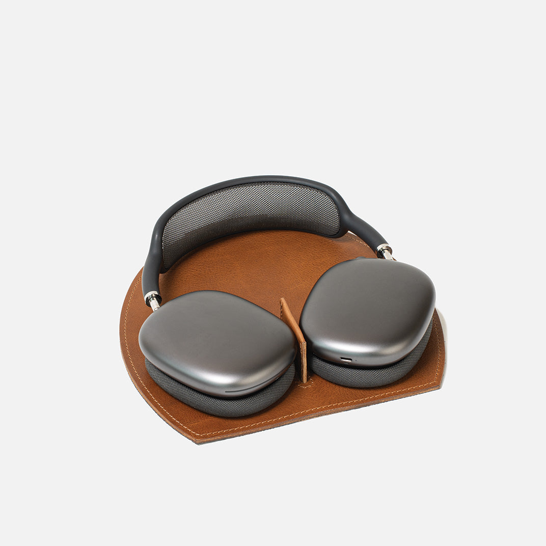 Station de repos AirPods Max 2.0 en cuir pleine fleur